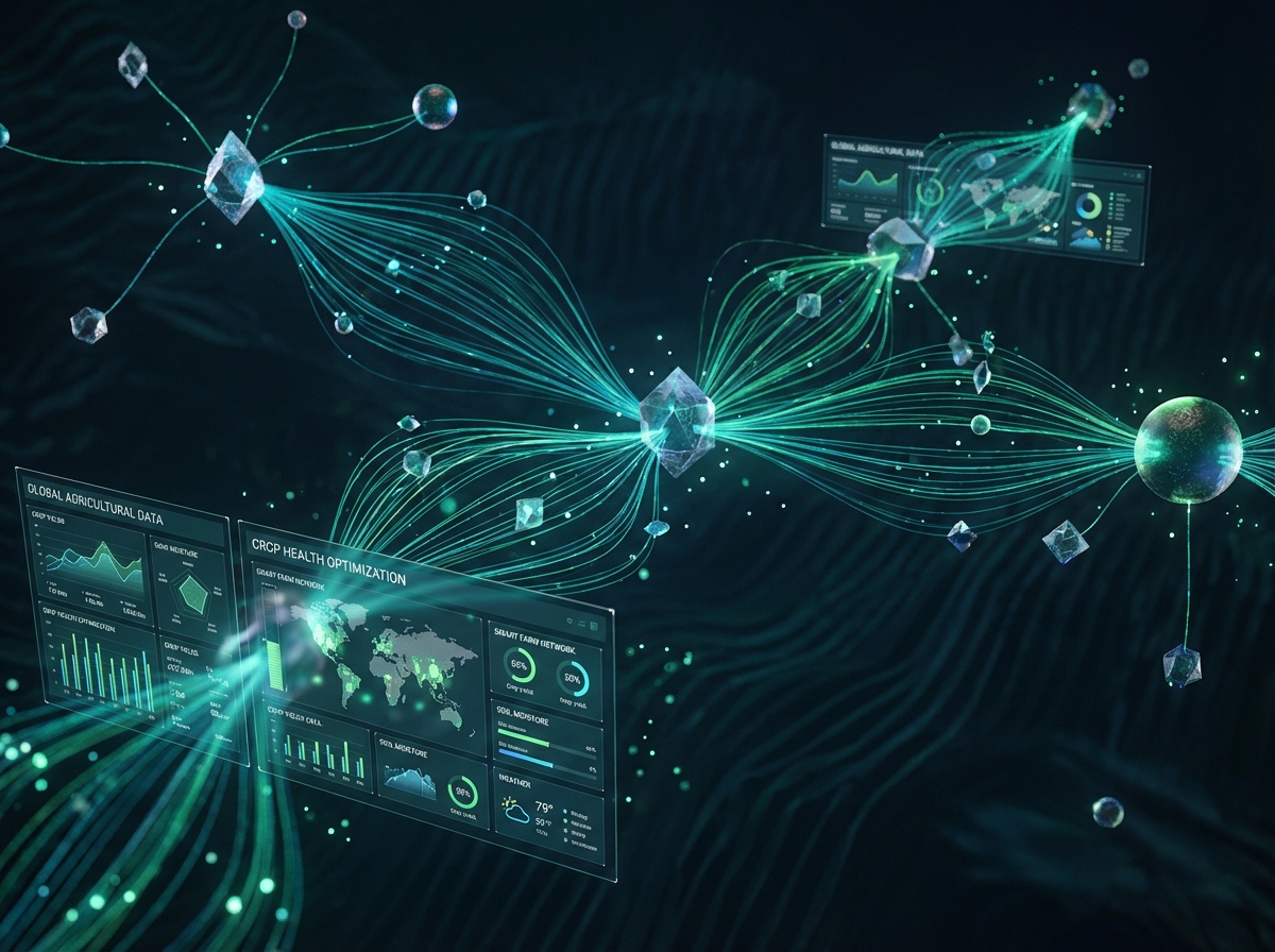 Precision AI cloud platform monitoring livestock operations