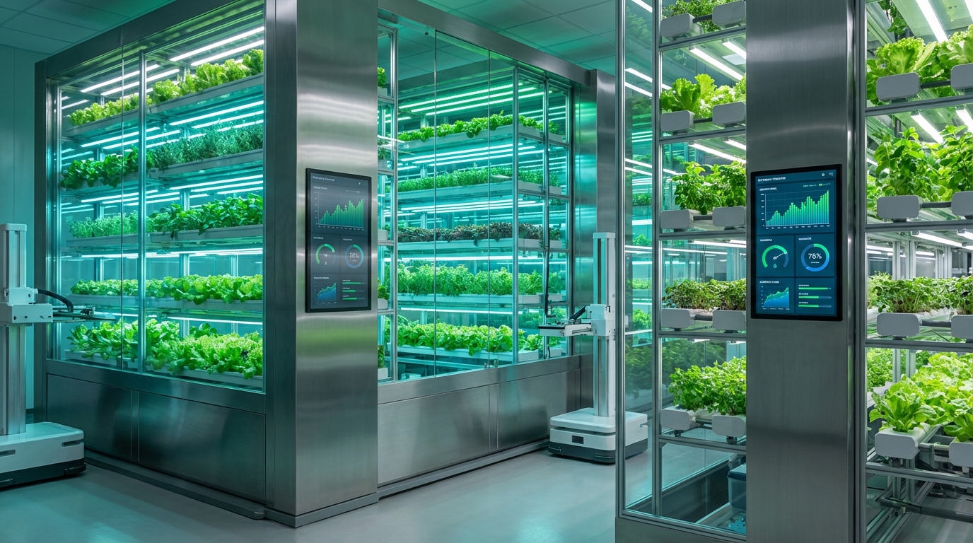 AI-powered indoor farming